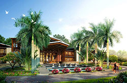 尊贵典雅、热情的泰式风情园林景观设计-保利地产